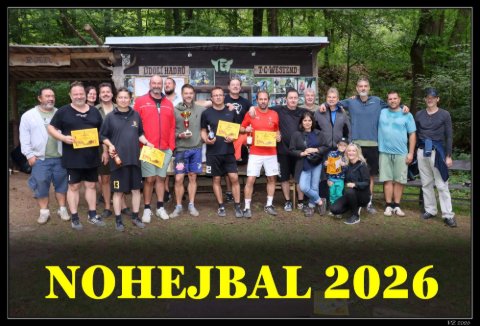 Výsledky nohejbalového turnaje dvojic 2026