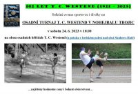 Pozvánka na osadní turnaj trojic v nohejbalu 2023